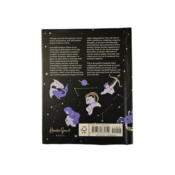 Astro Affirmations Empowering the Zodiac for Positive Change Book - Picture 3 of 3
